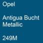 Preview: Opel, Antigua Bucht Metallic, 249M.